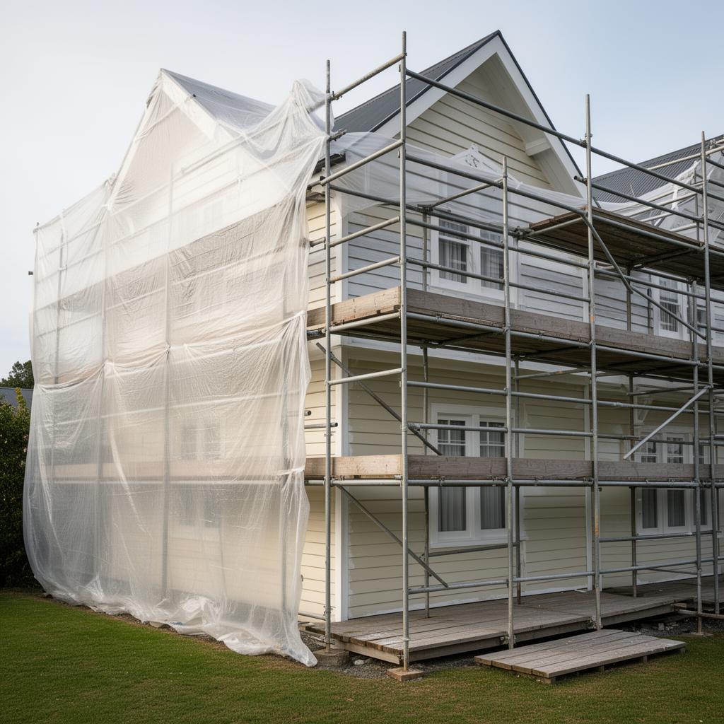 Painter's scaffold